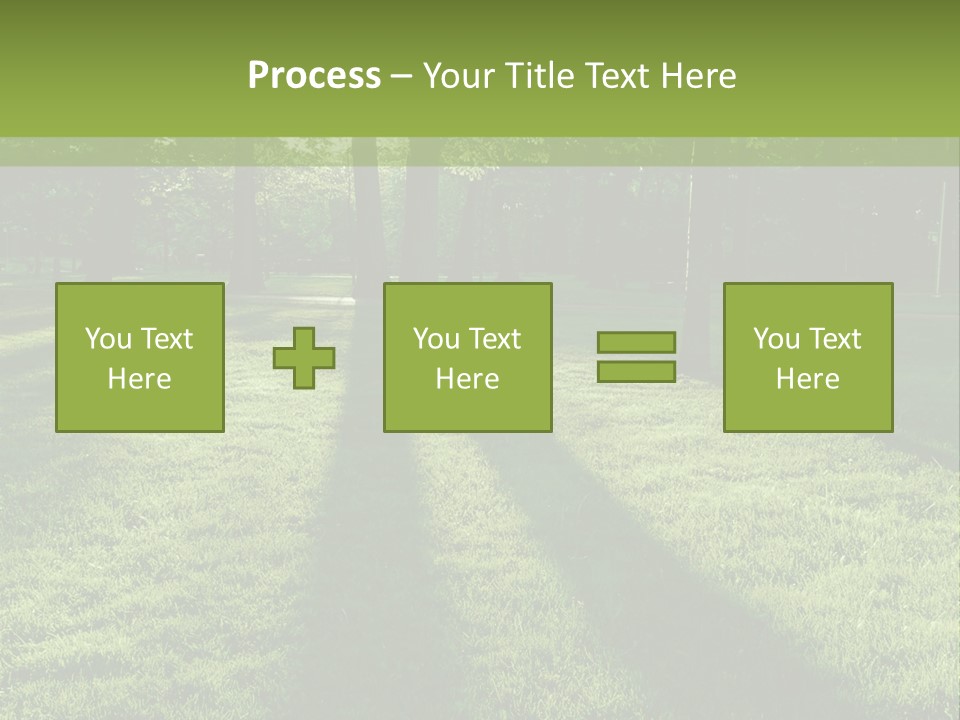Leafy Setting Beautiful PowerPoint Template