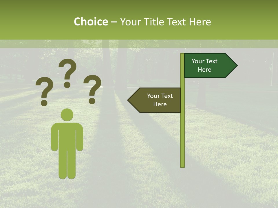 Leafy Setting Beautiful PowerPoint Template