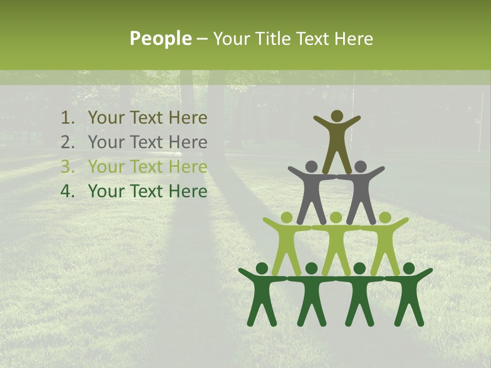 Leafy Setting Beautiful PowerPoint Template