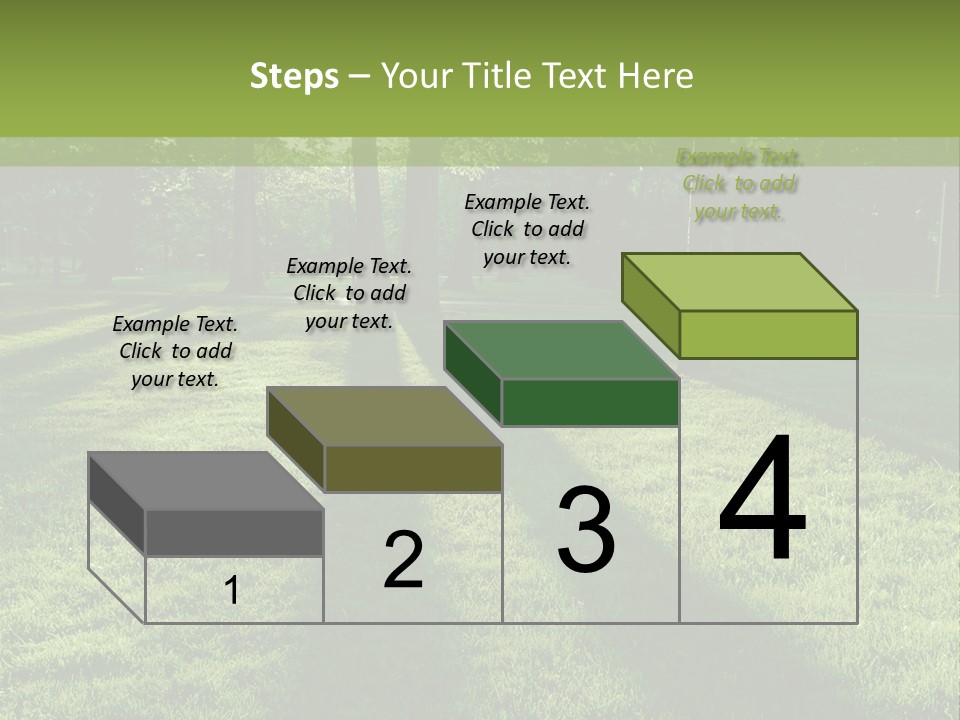 Leafy Setting Beautiful PowerPoint Template