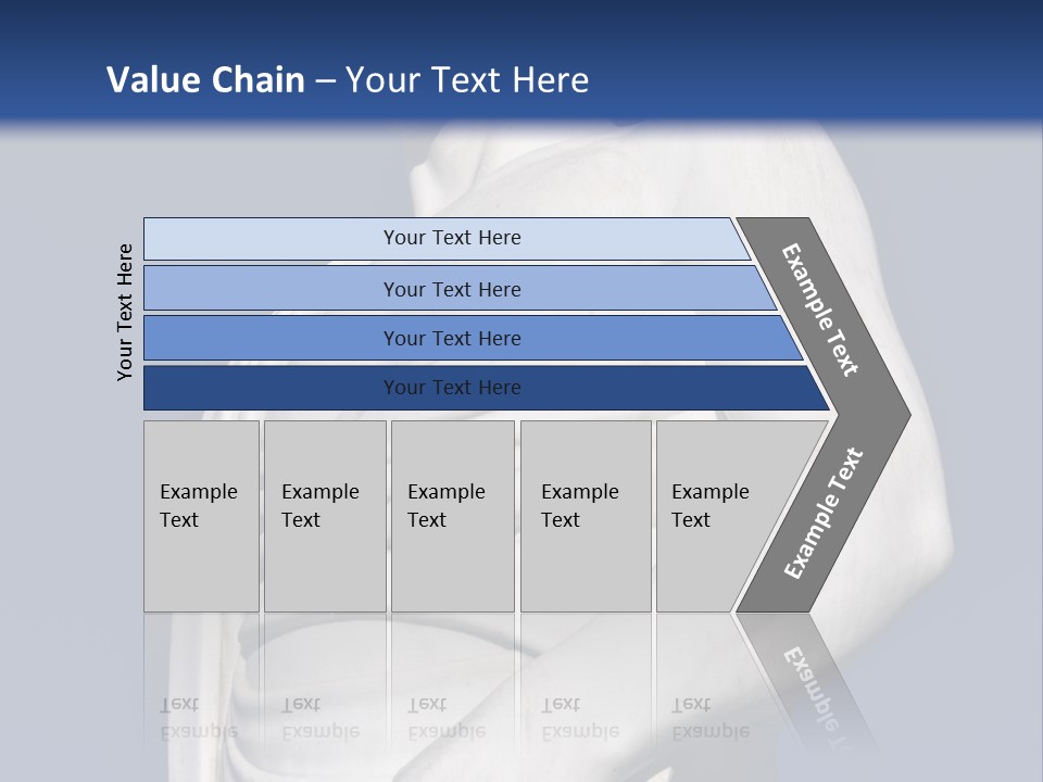 A Statue Of A Man Holding A Book Powerpoint Template PowerPoint Template