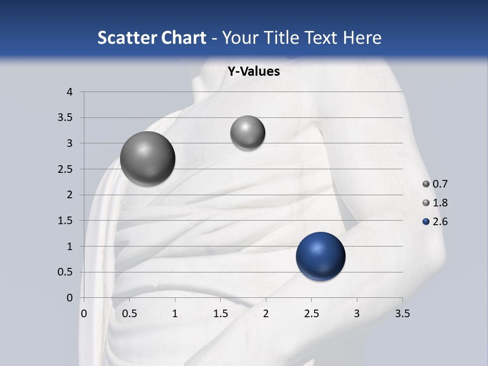 A Statue Of A Man Holding A Book Powerpoint Template PowerPoint Template