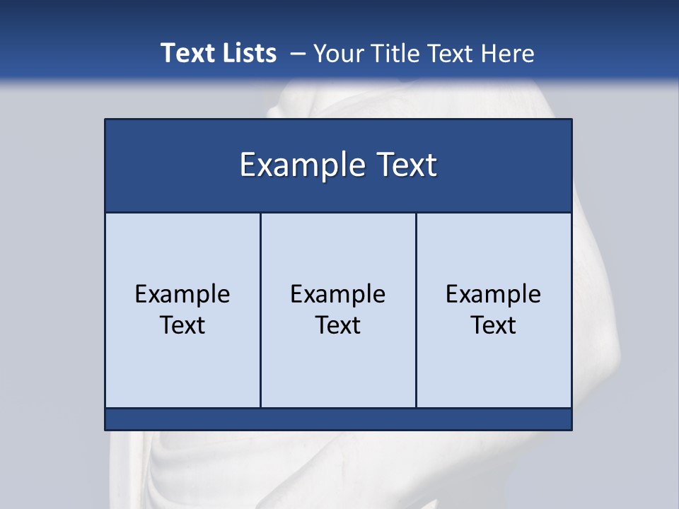 A Statue Of A Man Holding A Book Powerpoint Template PowerPoint Template