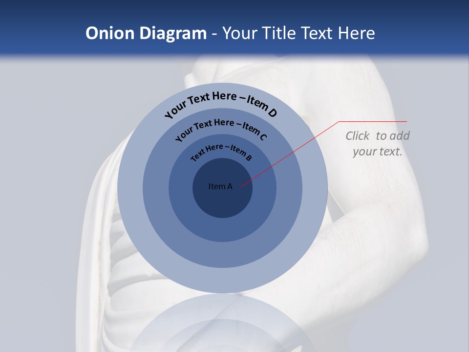 A Statue Of A Man Holding A Book Powerpoint Template PowerPoint Template