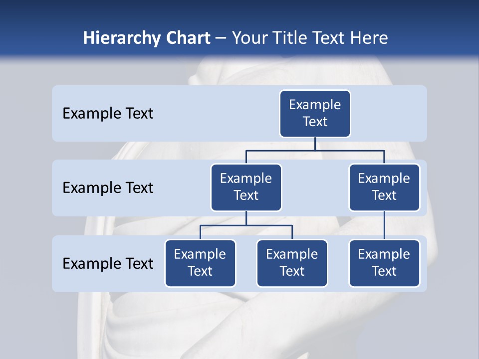 A Statue Of A Man Holding A Book Powerpoint Template PowerPoint Template