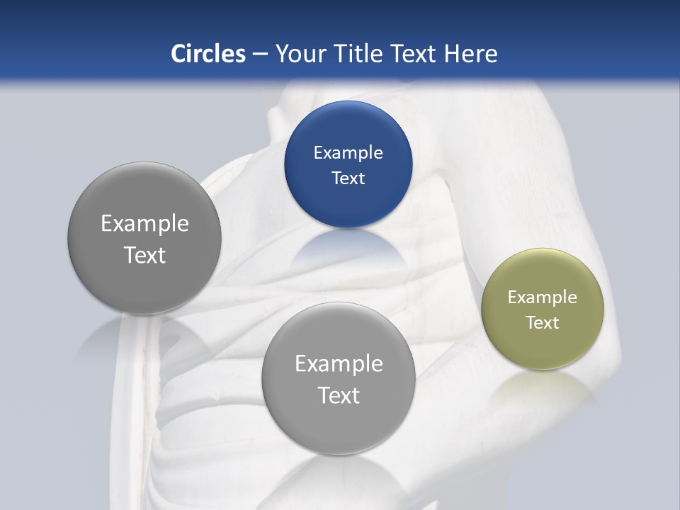 A Statue Of A Man Holding A Book Powerpoint Template PowerPoint Template