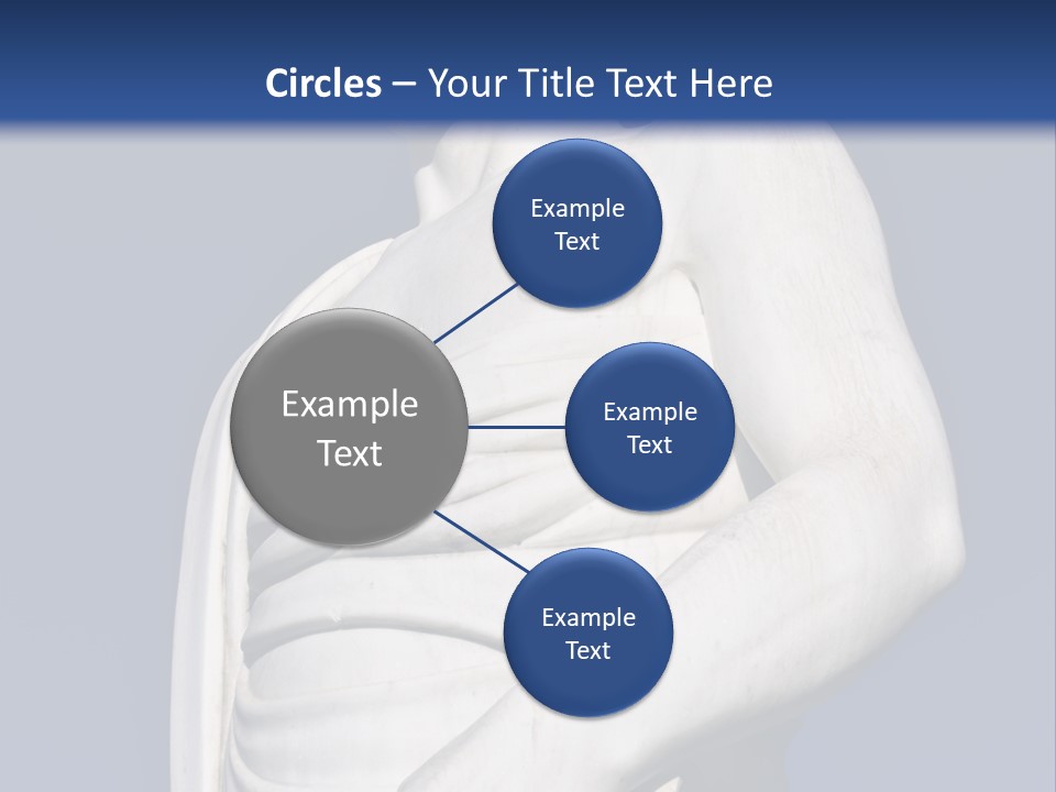 A Statue Of A Man Holding A Book Powerpoint Template PowerPoint Template