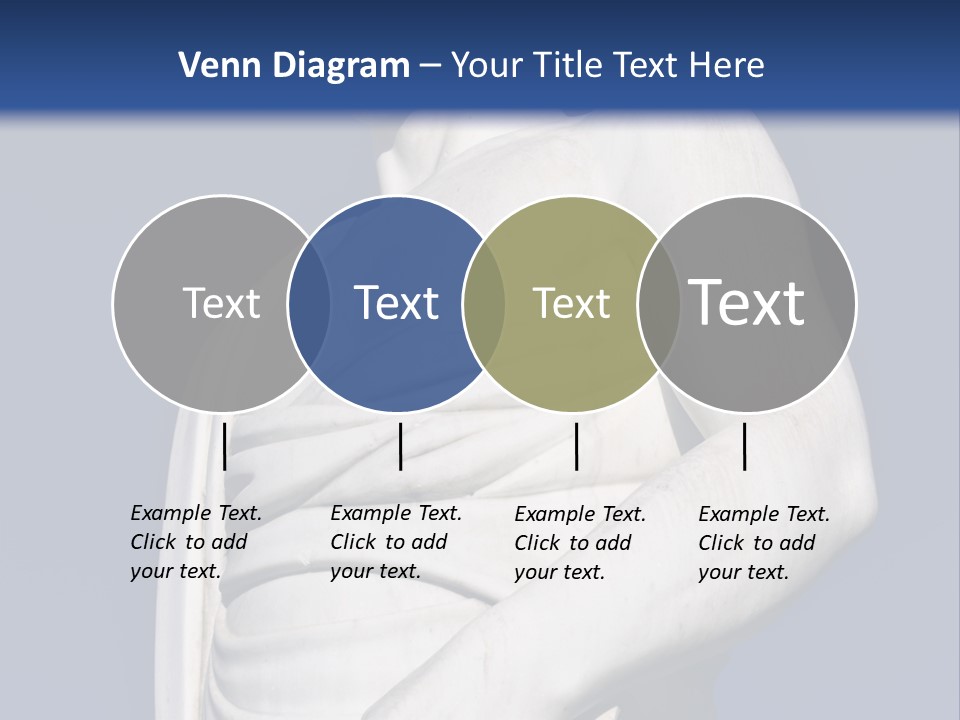 A Statue Of A Man Holding A Book Powerpoint Template PowerPoint Template