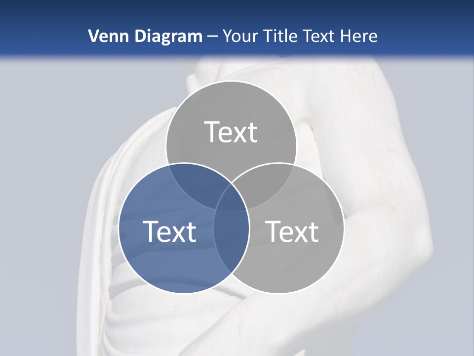 A Statue Of A Man Holding A Book Powerpoint Template PowerPoint Template