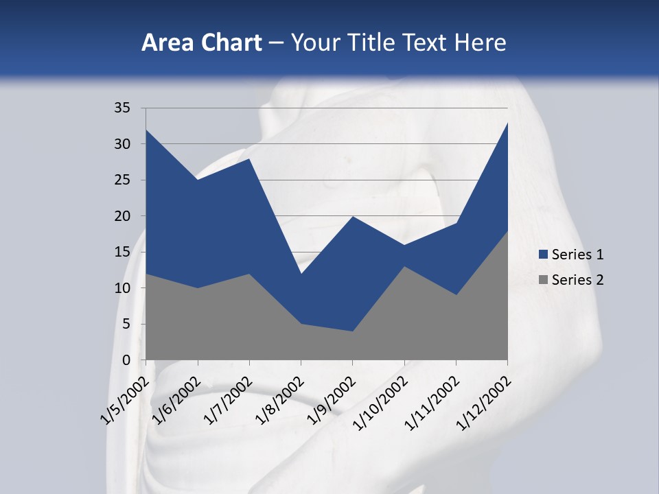 A Statue Of A Man Holding A Book Powerpoint Template PowerPoint Template