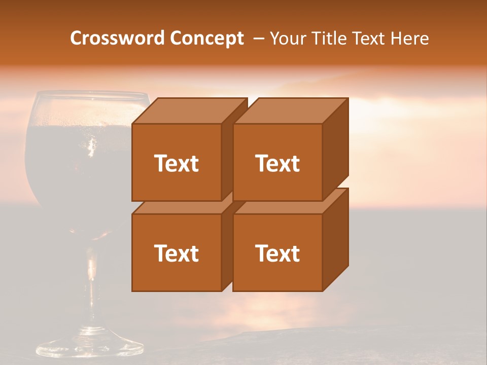 Cocktail Holiday Mix PowerPoint Template