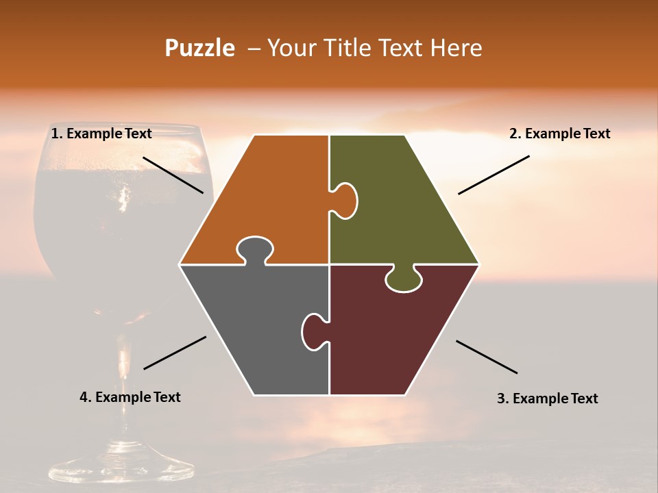 Cocktail Holiday Mix PowerPoint Template