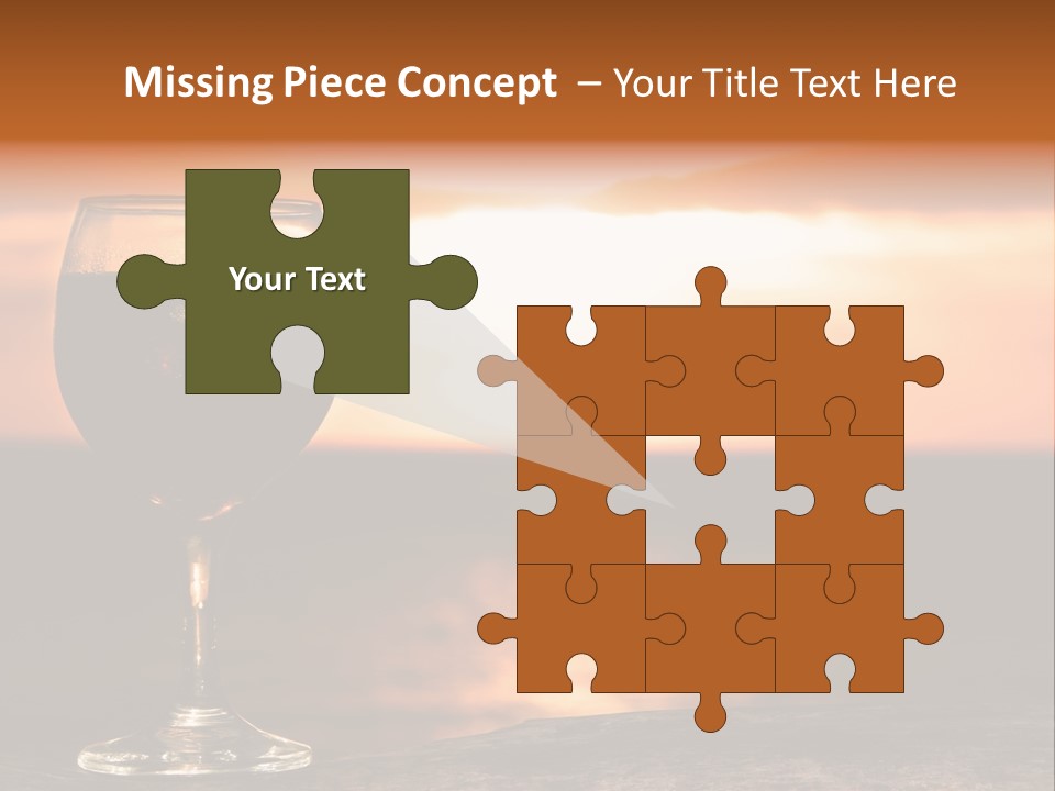 Cocktail Holiday Mix PowerPoint Template