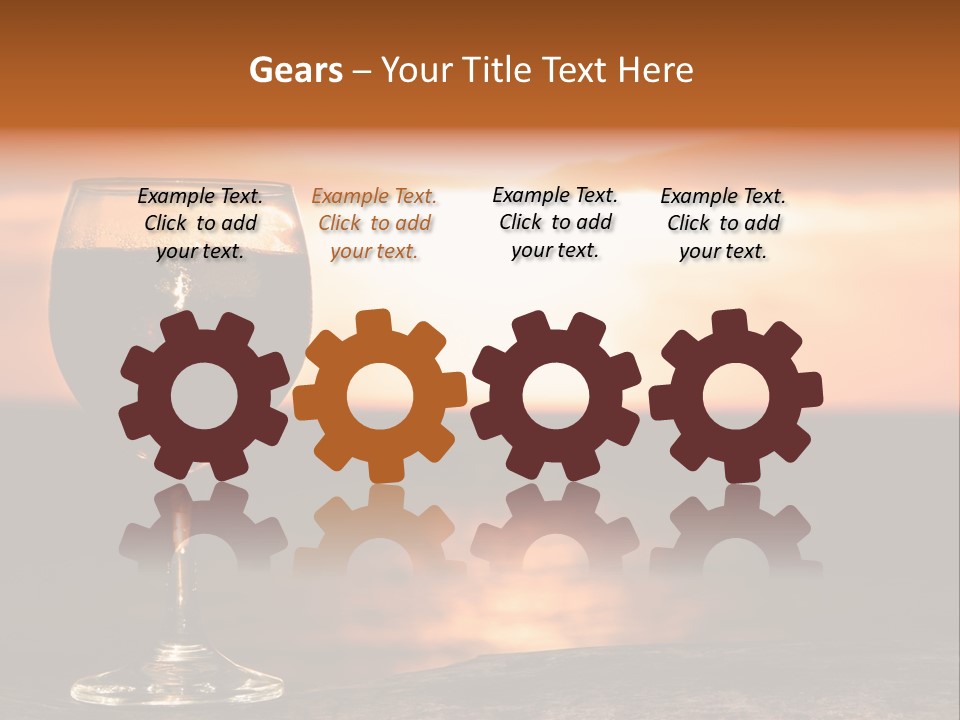 Cocktail Holiday Mix PowerPoint Template