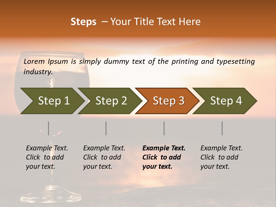 Cocktail Holiday Mix PowerPoint Template