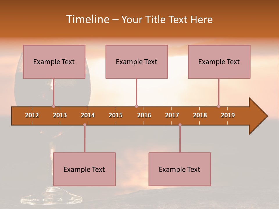 Cocktail Holiday Mix PowerPoint Template
