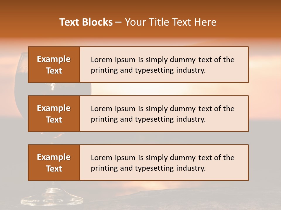 Cocktail Holiday Mix PowerPoint Template