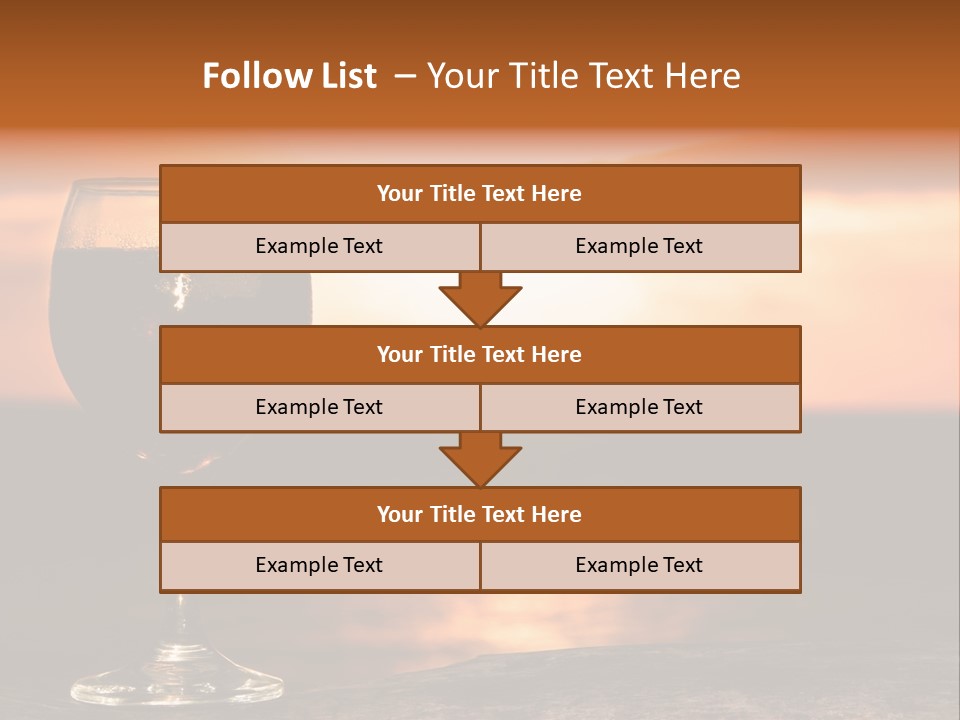 Cocktail Holiday Mix PowerPoint Template