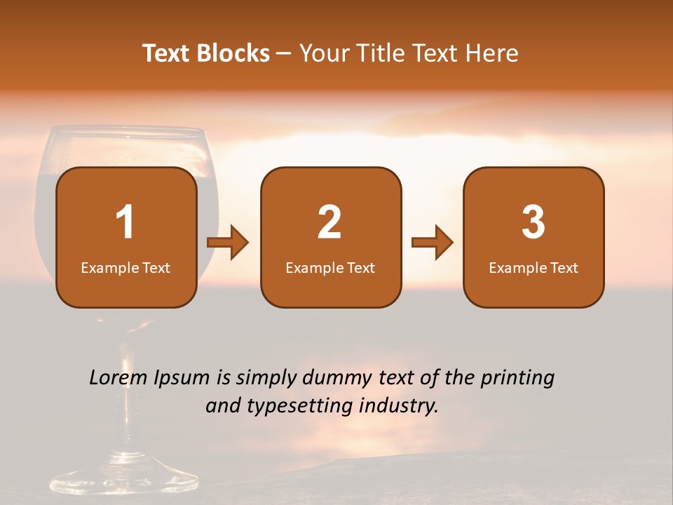 Cocktail Holiday Mix PowerPoint Template