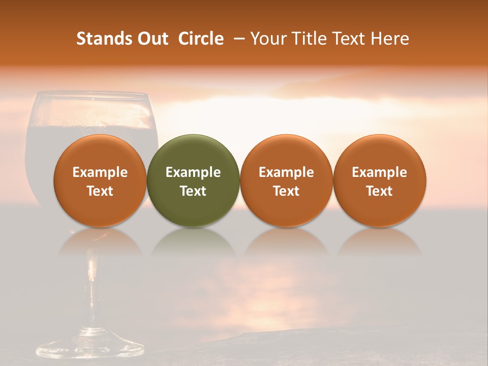 Cocktail Holiday Mix PowerPoint Template