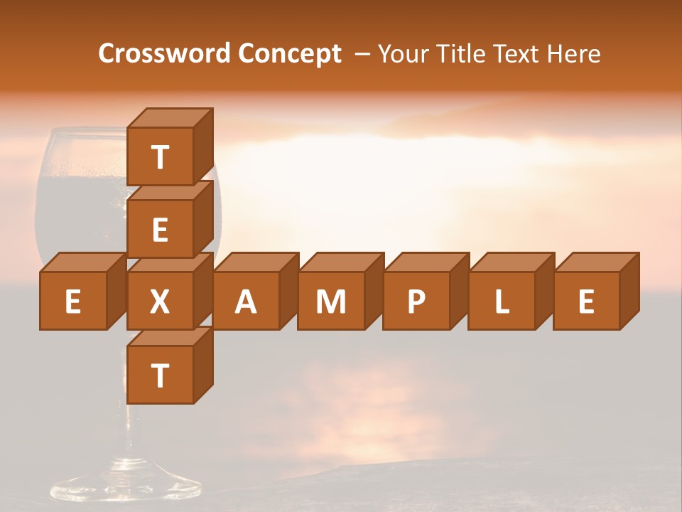 Cocktail Holiday Mix PowerPoint Template
