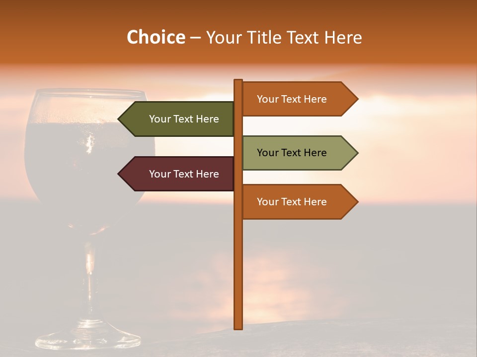 Cocktail Holiday Mix PowerPoint Template
