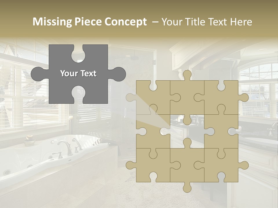 Closeup Two Yellow PowerPoint Template