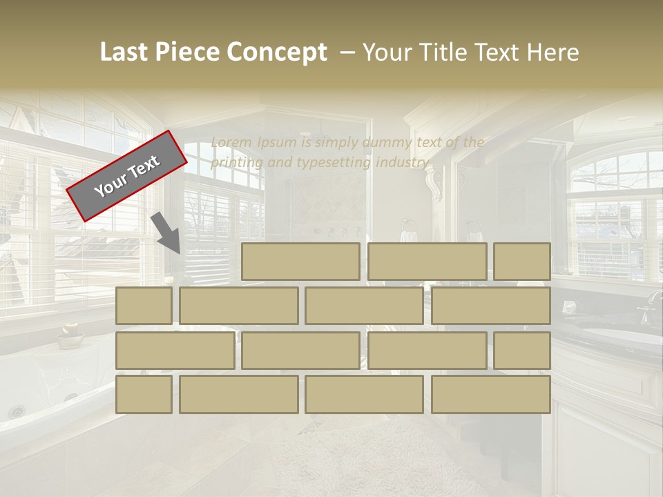 Closeup Two Yellow PowerPoint Template