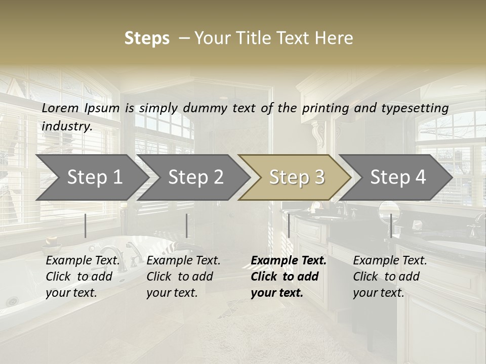 Closeup Two Yellow PowerPoint Template
