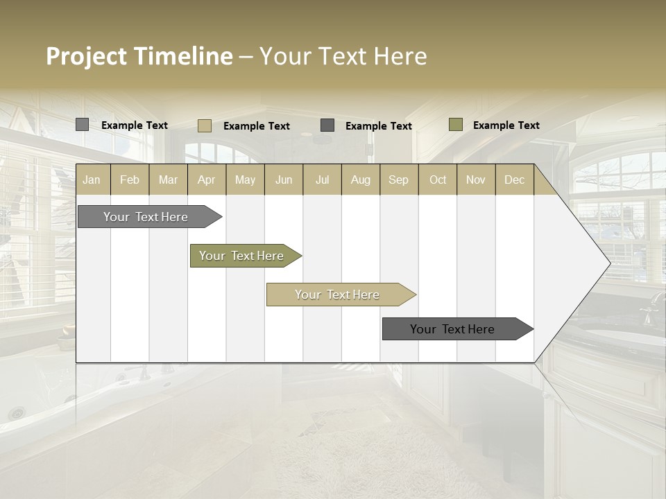 Closeup Two Yellow PowerPoint Template