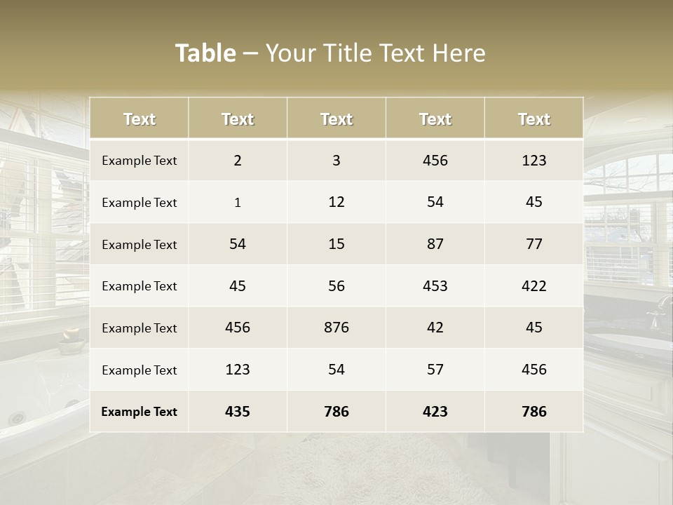 Closeup Two Yellow PowerPoint Template