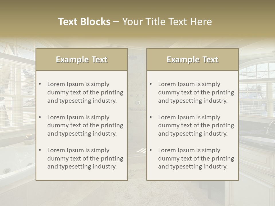 Closeup Two Yellow PowerPoint Template