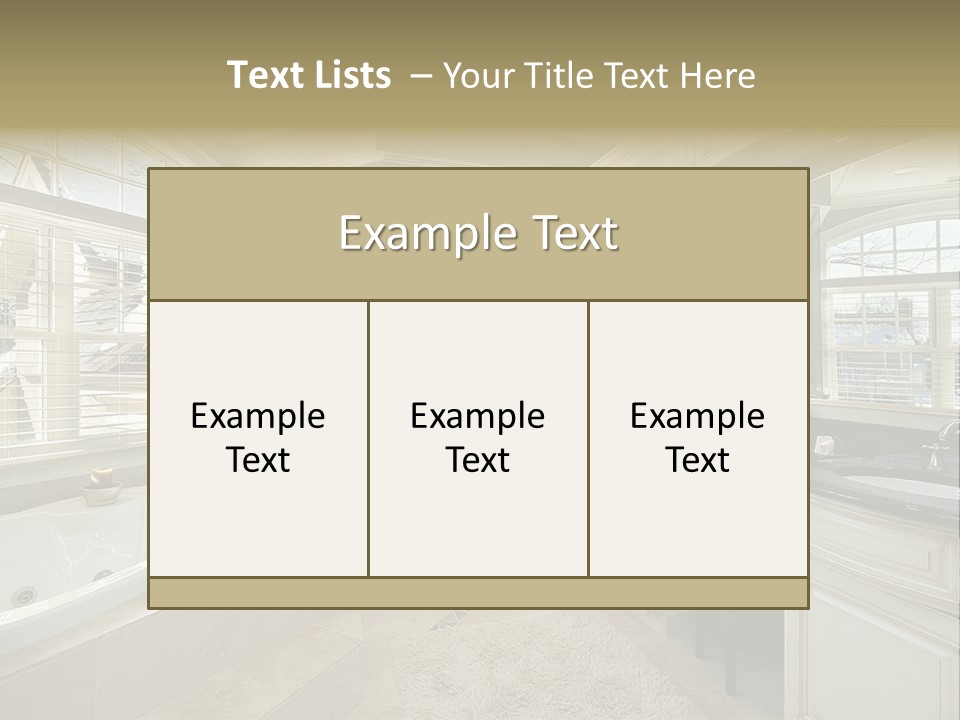 Closeup Two Yellow PowerPoint Template