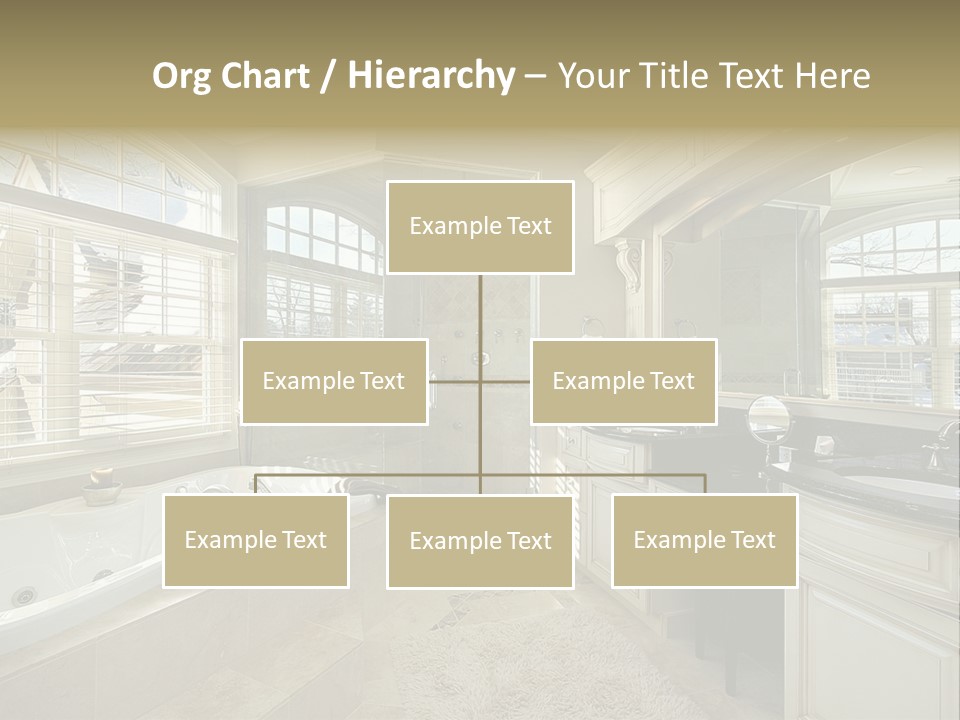 Closeup Two Yellow PowerPoint Template