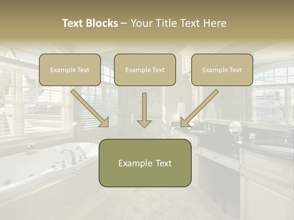 Closeup Two Yellow PowerPoint Template