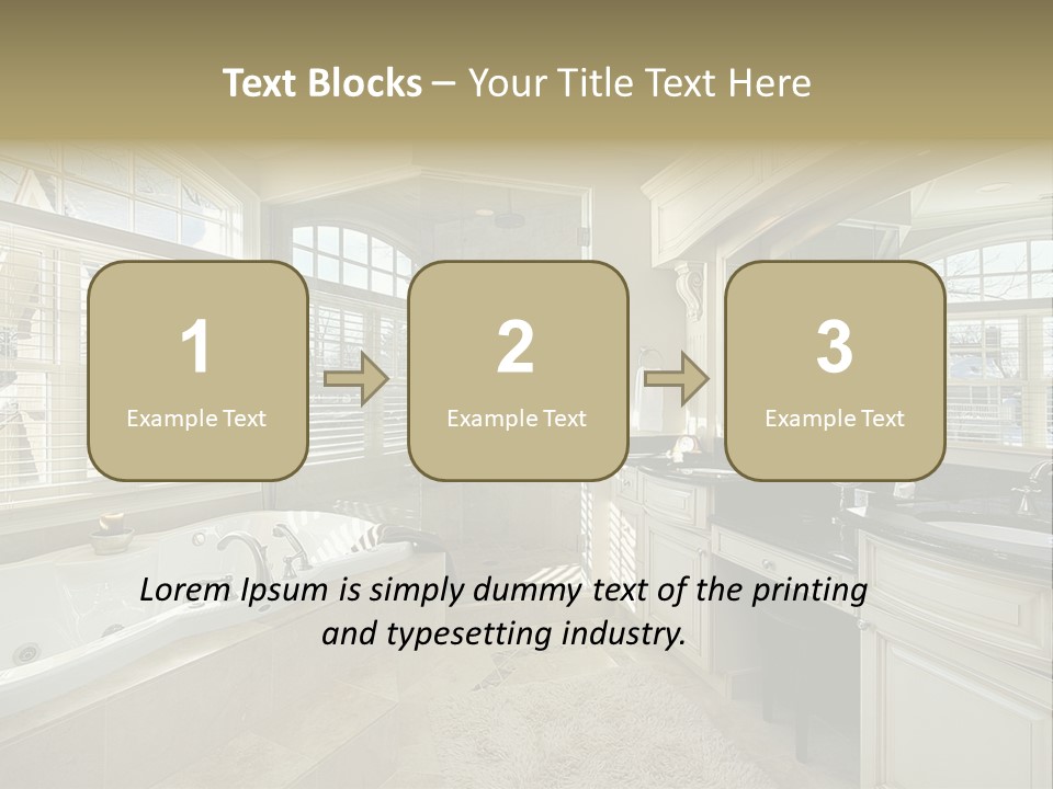 Closeup Two Yellow PowerPoint Template