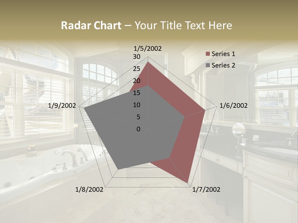 Closeup Two Yellow PowerPoint Template