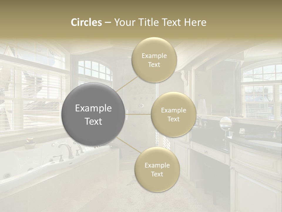 Closeup Two Yellow PowerPoint Template