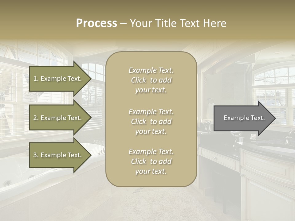 Closeup Two Yellow PowerPoint Template