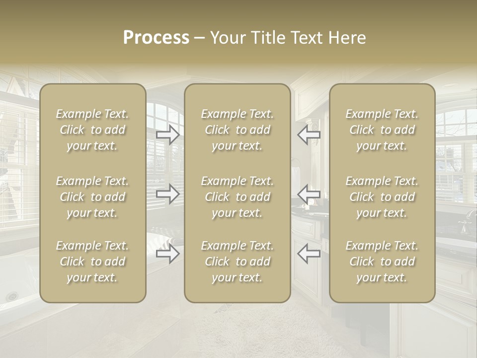 Closeup Two Yellow PowerPoint Template