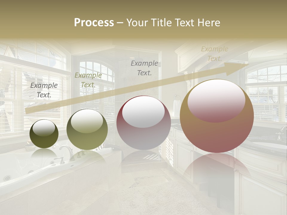 Closeup Two Yellow PowerPoint Template