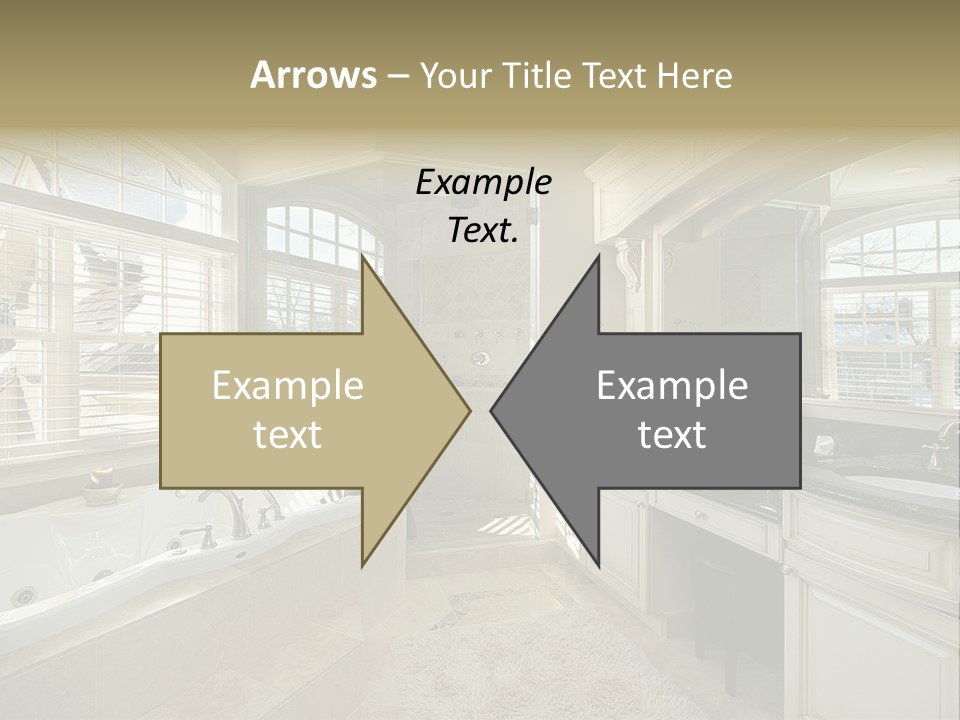 Closeup Two Yellow PowerPoint Template