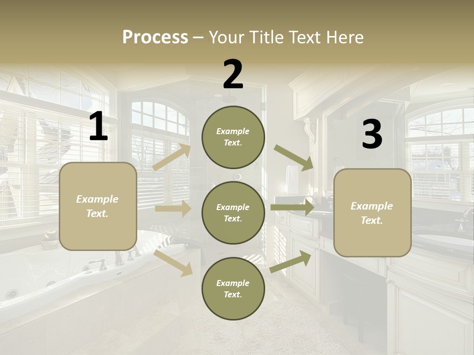Closeup Two Yellow PowerPoint Template