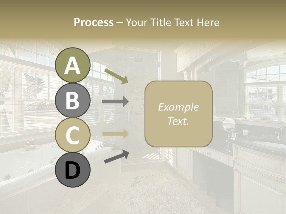 Closeup Two Yellow PowerPoint Template