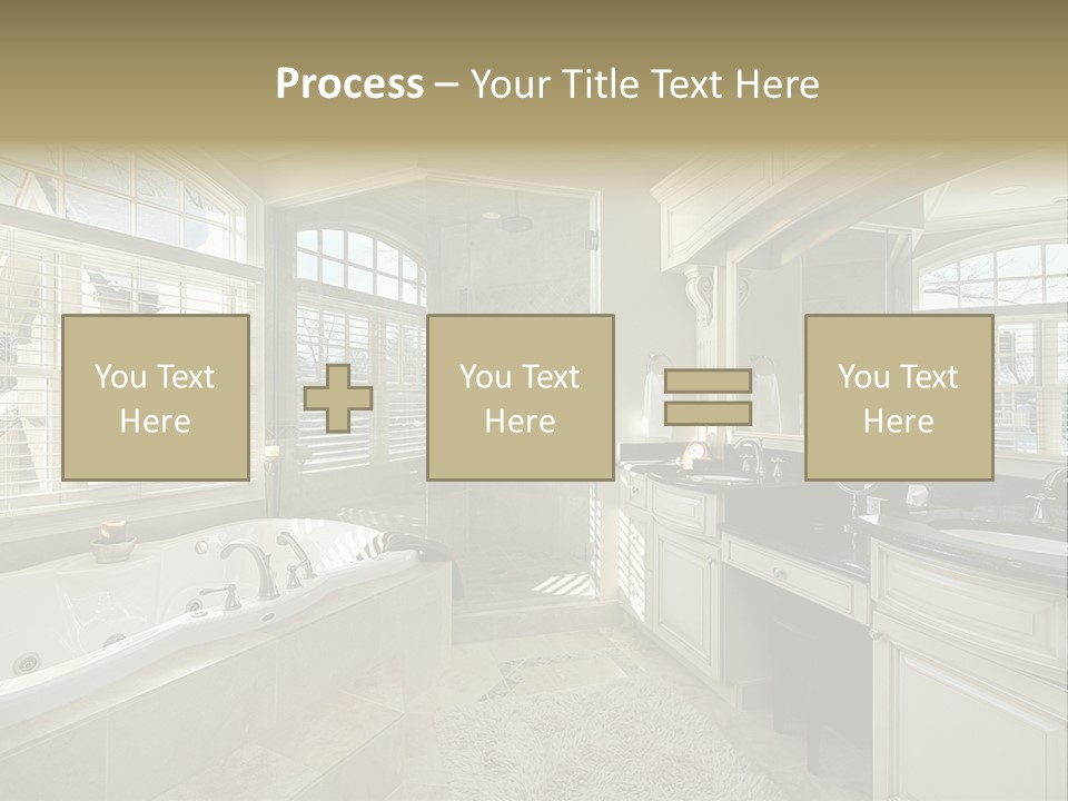 Closeup Two Yellow PowerPoint Template