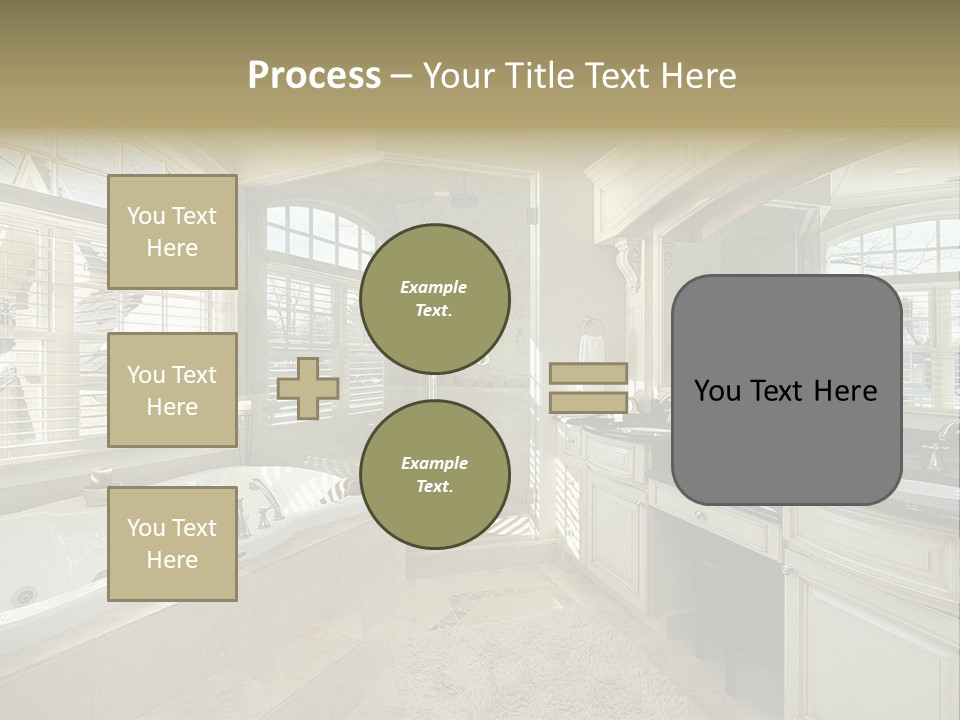 Closeup Two Yellow PowerPoint Template