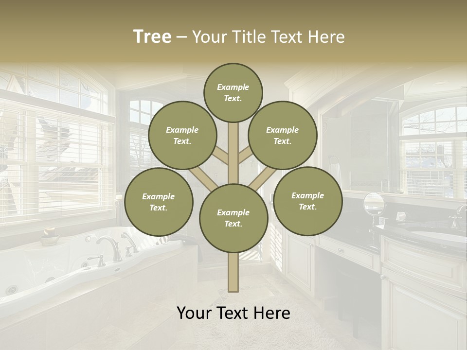 Closeup Two Yellow PowerPoint Template