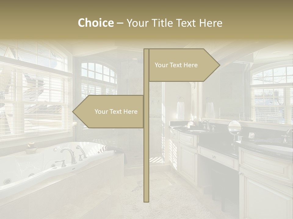 Closeup Two Yellow PowerPoint Template