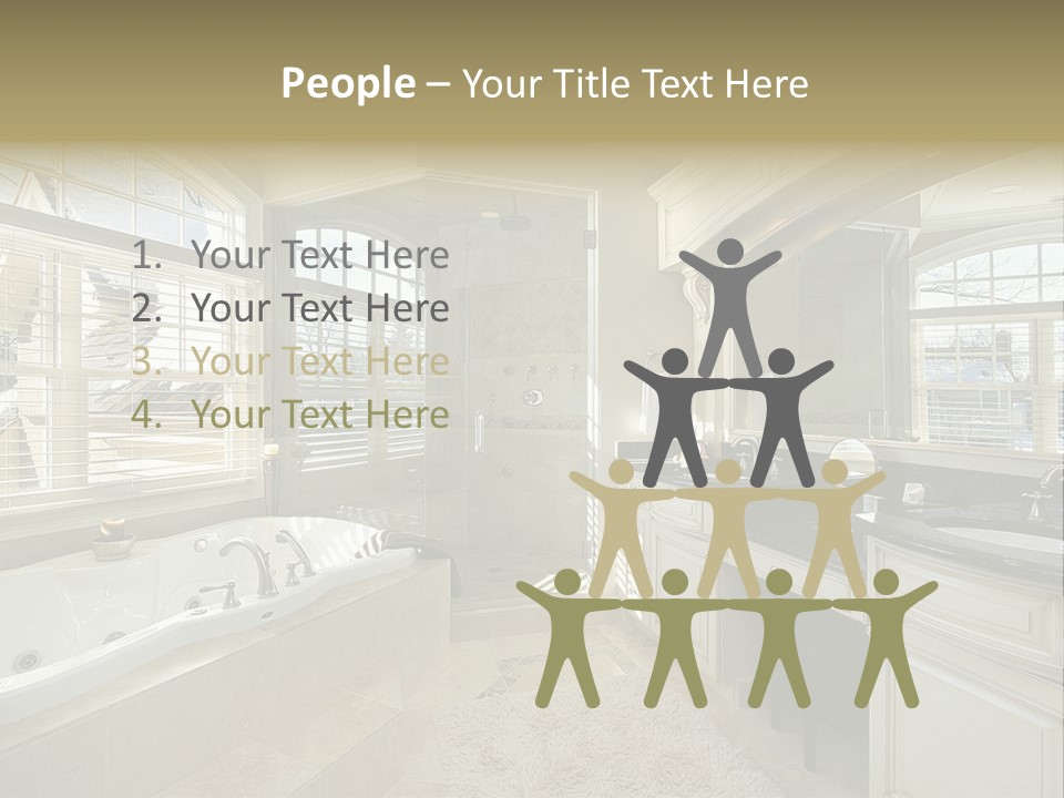 Closeup Two Yellow PowerPoint Template