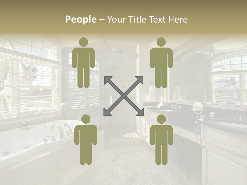 Closeup Two Yellow PowerPoint Template